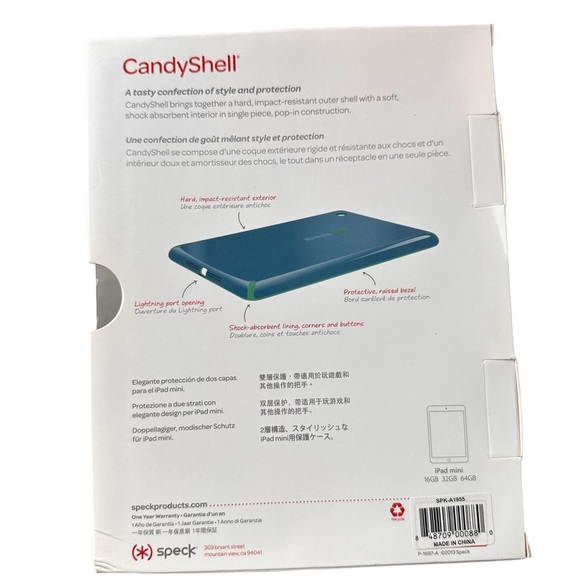 🍁 BUNDLE ONLY - 5/$15 Candy Shell iPad Mini Cover Protector for iPad mini’s 1-5 - Picture 3 of 3